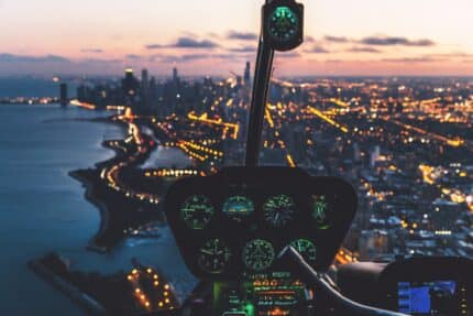 Helicopter tour