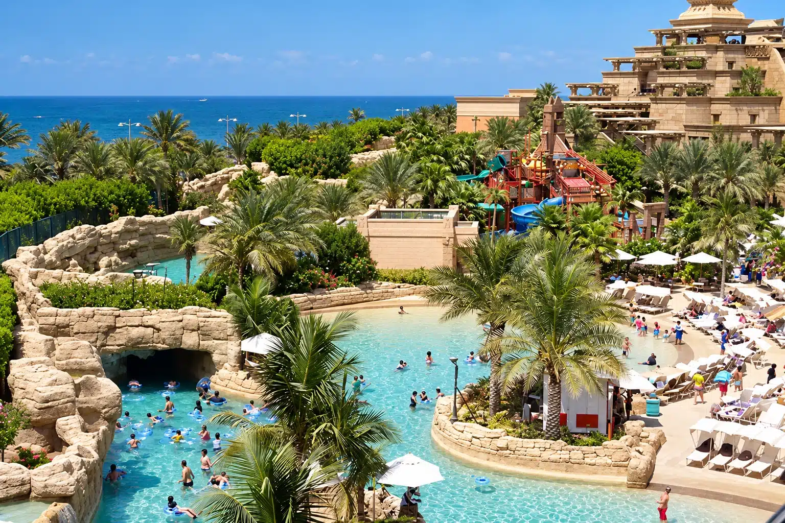 ramal-aquaventure-restored Illustrative enhanced Aquaventure waterpark scene