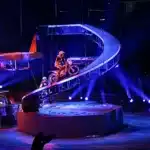 Illustrative enhanced La Perle theatrical performance image