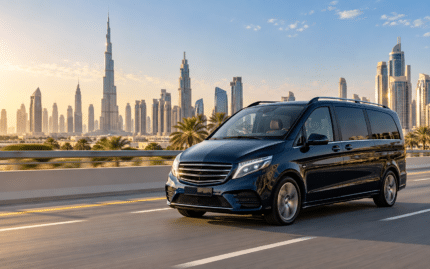 Illustrative private transfer service from Dubai