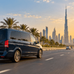 Illustrative private transfer service to Dubai